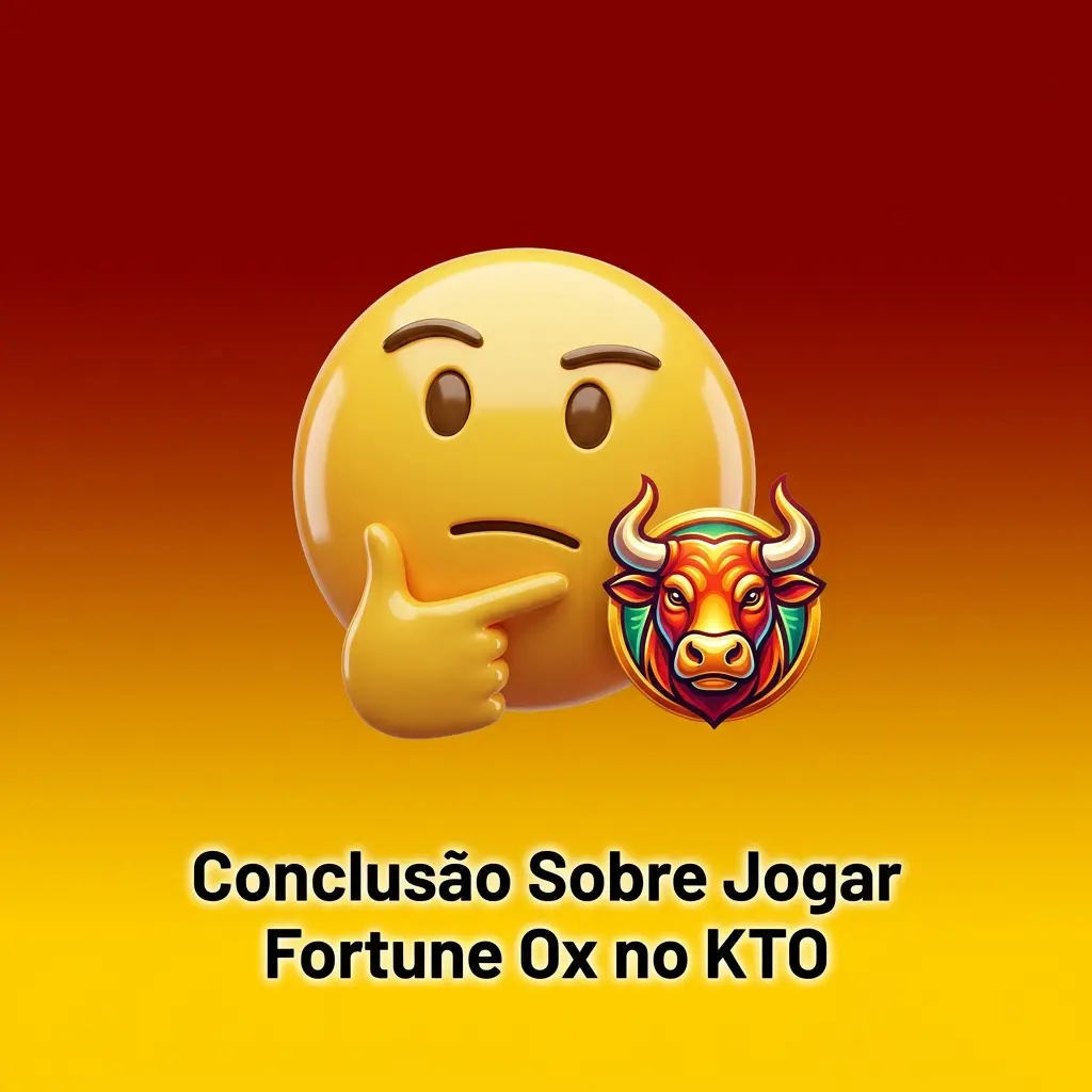 Conclusão sobre Fortune Ox no KTO: plataforma brasileira com Pix, bônus de R$200 e RTP de 96,81%