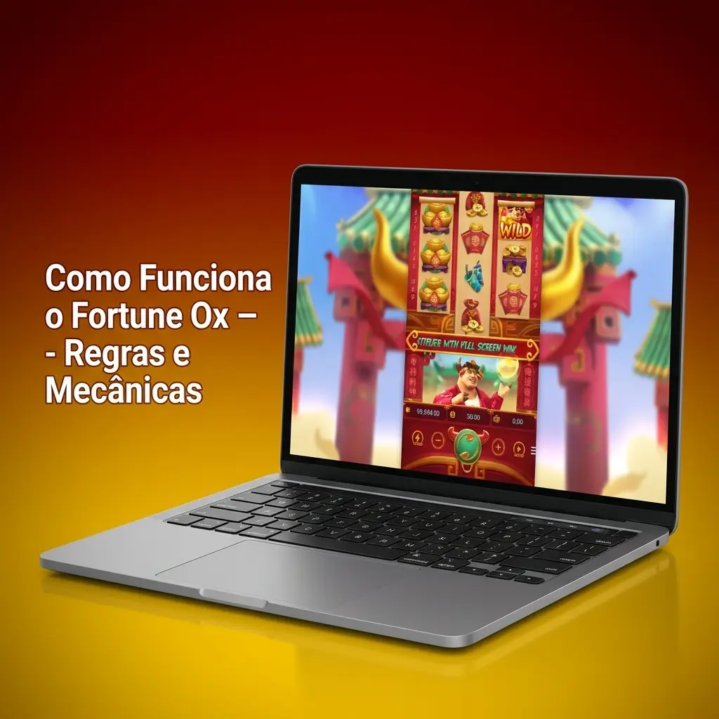Slot Fortune Ox com 5 cilindros, 3 linhas e sistema Cluster Pays com rodadas grátis e multiplicadores crescentes