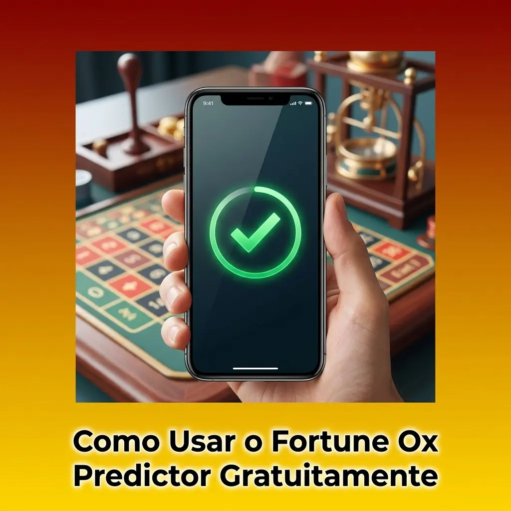 Tela do Fortune Ox Predictor com sugestões de apostas e guia de uso gratuito no cassino online