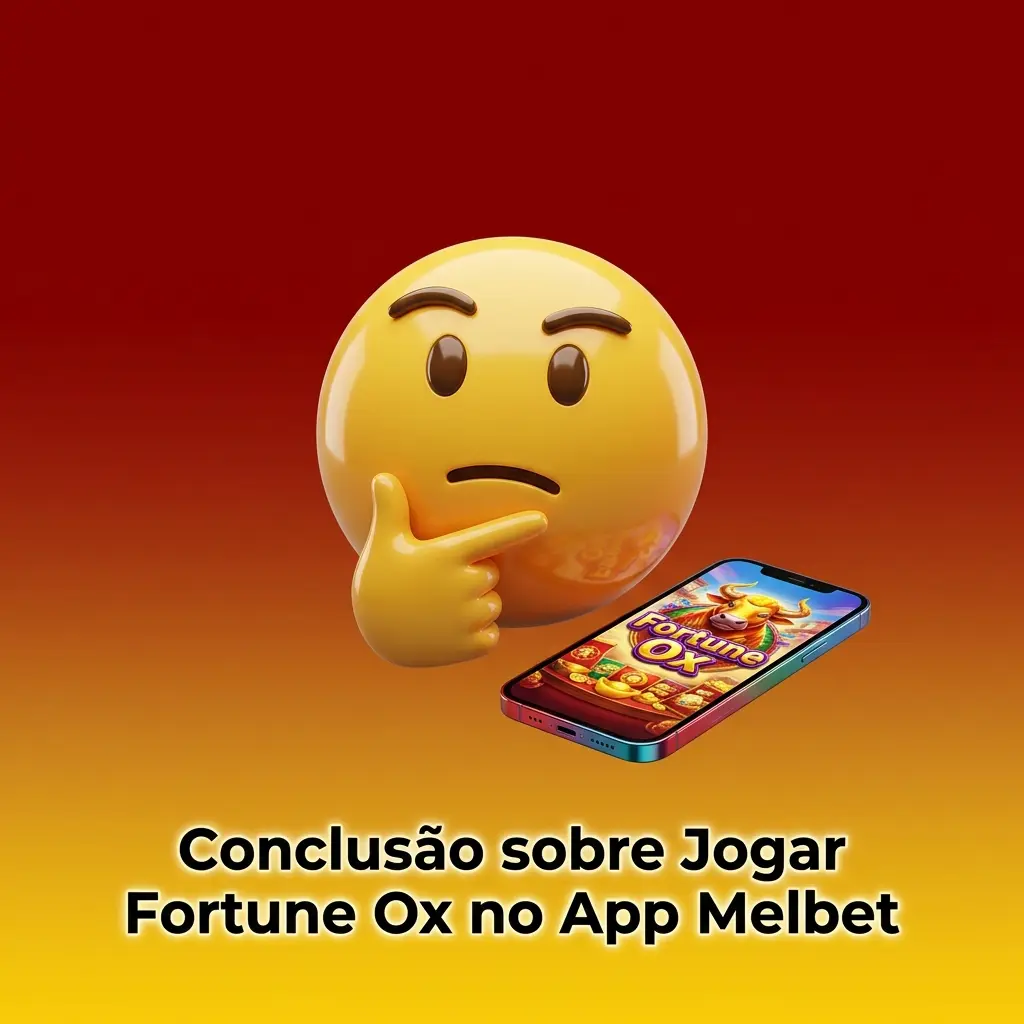 Conclusão sobre jogar Fortune Ox no app Melbet com bônus de até R$1200 e suporte a Pix no Brasil