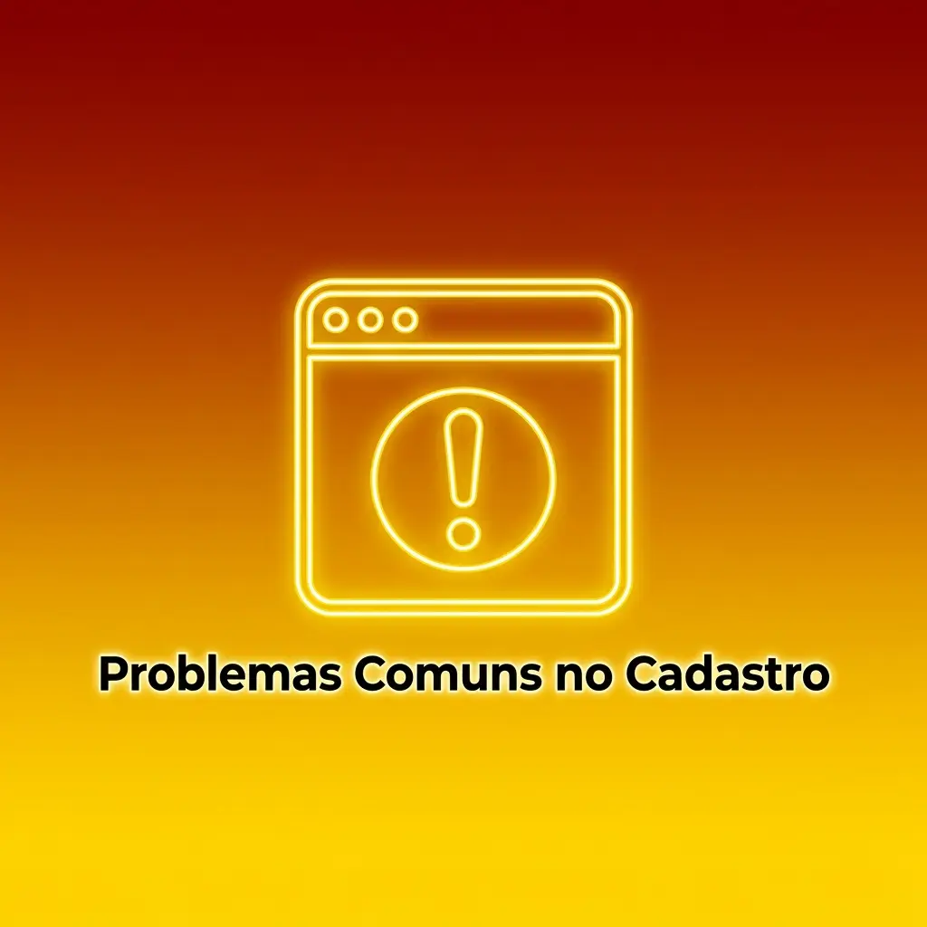 Jogador resolvendo problemas comuns no cadastro de cassino online com formulário e verificação de dados