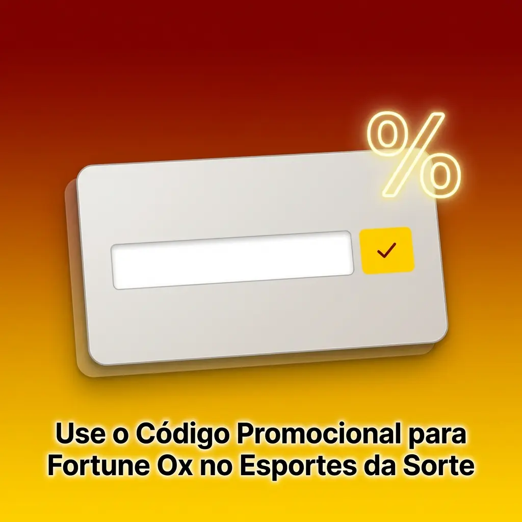 Código promocional Fortune Ox no Esportes da Sorte para vantagens extras no cadastro ou seção de promoções